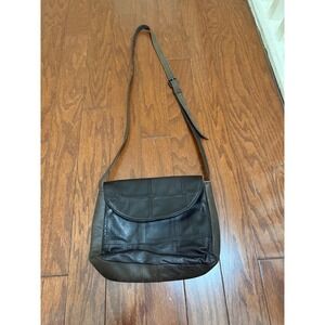 Zorro Patagonico Genuine Leather Crossbody Bag Brown Black Made in Argentina